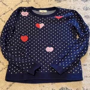 Tucker + Tate Navy Girls Knit Sweater